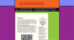 Desktop Screenshot of dkselectrostaticpainting.com